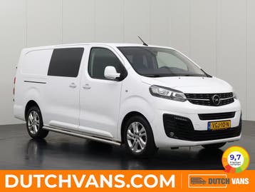 Opel Vivaro 2.0CDTI Dubbele-cabine 2020 L3 H1 Diesel, Auto's, Euro 6, Wit, Nieuw, Te koop
