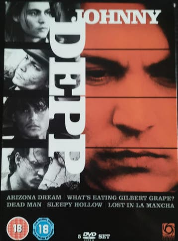 Johnny Depp  5 film set -                   Gratis verzenden, Vanaf 16 jaar, Verzenden, Zo goed als nieuw, Overige genres