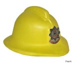 Gele brandweerhelm kind foam, Ophalen of Verzenden, Nieuw