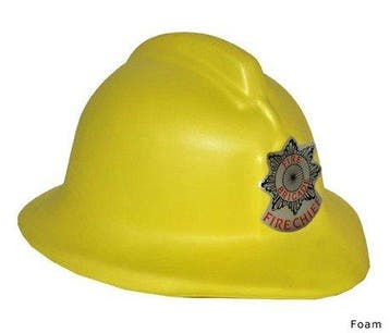 Gele brandweerhelm kind foam, Ophalen of Verzenden, Nieuw