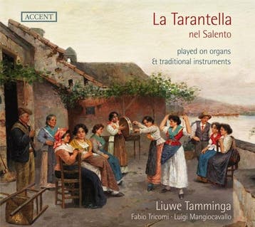 cd - liuwe tamminga - LÃ  tarantella nel Salento (nieuw), Verzenden, Zo goed als nieuw