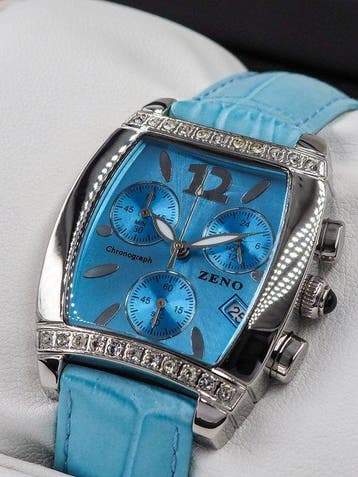 Zeno - Zonder minimumprijs - - Ladies Chronograph - - Dames, Nieuw