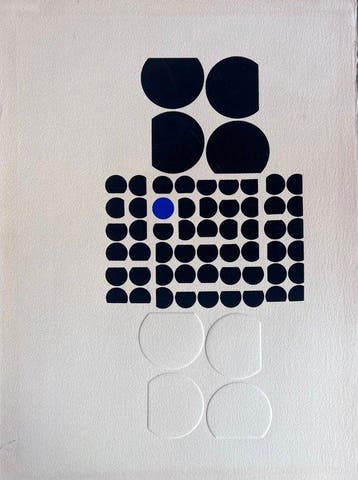 Victor Vasarely (1906-1997) - Code, Antiek en Kunst