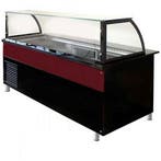 Luxe gekoeld buffet 180 cm | Zwart graniet | Bordeaux |, Nieuw in verpakking