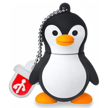 Pinguïn LINUX USB stick 64 gb., Nieuw