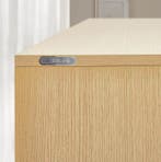 Ladekast Hout met 6 Rattan Lades en Gouden Handgrepen 120 cm, Huis en Inrichting, Verzenden, Nieuw