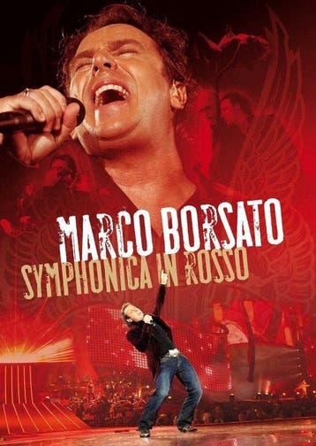 Marco borsato symphonica in rosso  (dvd tweedehands film), Ophalen of Verzenden, Zo goed als nieuw