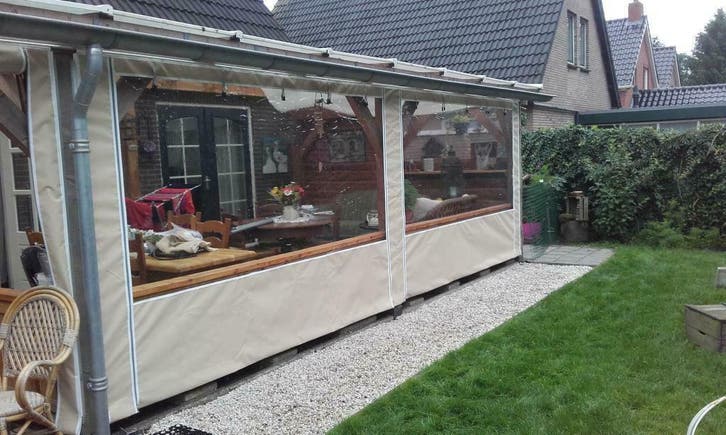 Raamzeil raamzeilen voor een overkapping veranda tuinhuis, Tuin en Terras, Overkappingen, Ophalen