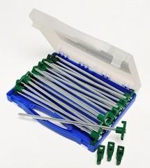 Kofferset Rotspen + kunststof haak 24 cm (Rotspennen), Ophalen of Verzenden, Nieuw