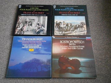 Franz Schubert - 4 Boxsets: Schubert: LŒuvre pour piano à, Nieuw in verpakking