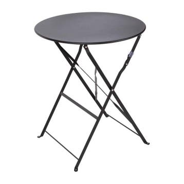 Inklapbare Tafel | Staal | Zwart | In-/Outdoor |, Verzenden, Nieuw in verpakking