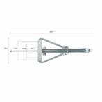 Trigano Uitdraaisteun Verlengd oa. Caravelair, Caravans en Kamperen, Ophalen of Verzenden, Nieuw