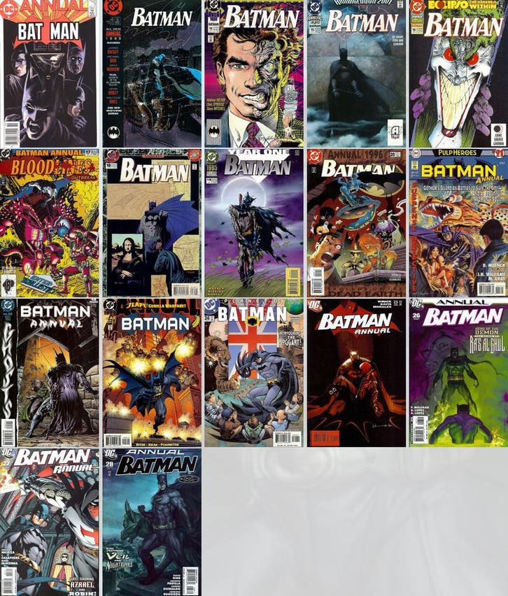 Batman, Vol. 1 Annual Set (17), Boeken, Strips | Comics, Nieuw, Ophalen of Verzenden