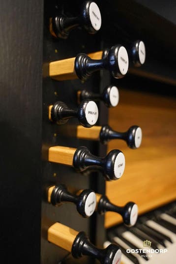 Content Mondri 340 zwart mat, Muziek en Instrumenten, Orgels, Nieuw
