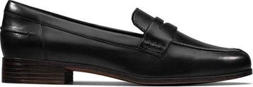 Clarks - maat 41- Hamble Dames Loafers - Black Leather -, Kleding | Dames, Schoenen, Verzenden, Nieuw