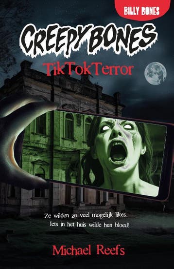 TikTokTerror / Creepy Bones / 1 - Michael Reefs, Boeken, Verzenden, Zo goed als nieuw, Michael Reefs