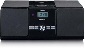 Stereo set met Radio - CD Speler - Met Bluetooth - Zwart - M, Verzenden, Zo goed als nieuw
