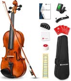 Beginners Viool 4/4 | 30% Korting | Direct Speelklaar, Ophalen of Verzenden, 4/4-viool, Met koffer, Viool