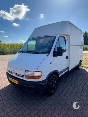 Leuke Renault Theault paardenwagen!, Ophalen, Zo goed als nieuw, Polyester, 2-paards trailer