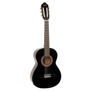 Valencia VC102BK klassieke gitaar 1/2, linden body, esdoorn, Muziek en Instrumenten, Snaarinstrumenten | Gitaren | Akoestisch