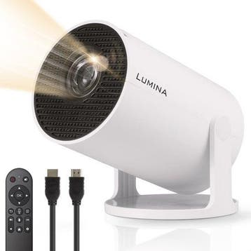 2dekans | Lumina® Pro Mini Beamer 2026 – Android 14 Smart, Ophalen of Verzenden, Zo goed als nieuw, Lumina