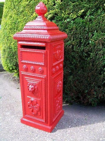 postbus brievenbus Engelse brievenbus wandbrievenbus mailbox, Ophalen of Verzenden, Nieuw