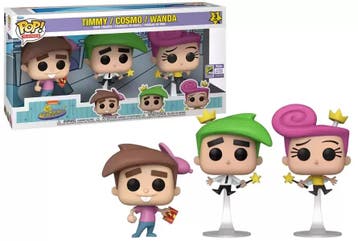 Funko Pop Fairly Oddparents  Timmy, Cosmo, Wanda     Con, Verzenden, Nieuw