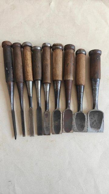Hout Beitel - 21 cm
