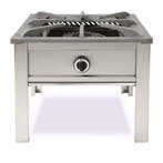 HCB Wokbrander - hokker - 12 kW - aardgas - RVS, Verzenden, Nieuw in verpakking, Overige typen