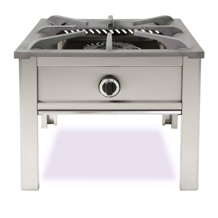 HCB Wokbrander - hokker - 12 kW - aardgas - RVS, Zakelijke goederen, Horeca | Keukenapparatuur, Nieuw in verpakking, Overige typen