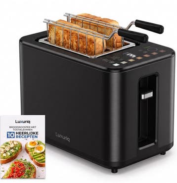 Broodrooster met tostiklemmen - 6 standen - 7 warmteniveaus, Ophalen of Verzenden, Nieuw