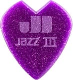 Jim Dunlop Kirk Hammett Jazz III plectrum 1.38 mm 6-pack, Ophalen of Verzenden, Nieuw, Elektrische gitaar