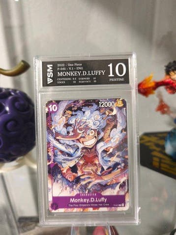 Bandai - 1 Graded card - One Piece - Monkey D. Luffy P-041, Nieuw