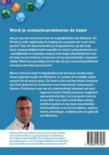 Computerbijbel voor Windows 10 9789082567960 Menno Schoone, Verzenden, Gelezen, Menno Schoone
