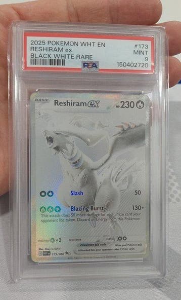 Pokémon - 1 Graded card - Reshiram 173/086 Foil, Full art -, Nieuw