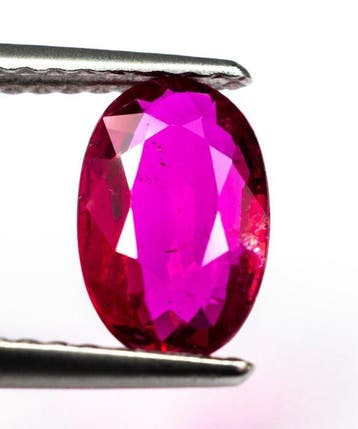 Robijn - 1.17 ct - Bellerophon Gemlab - Red (No Heat, Sieraden, Tassen en Uiterlijk, Nieuw
