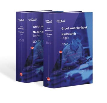 Van Dale Groot woordenboek Nederlands-Engels 9789066481626, Boeken, Woordenboeken, Verzenden, Zo goed als nieuw