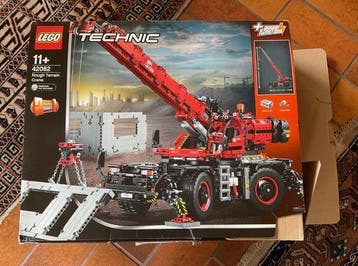 Lego Set - 42082 - Technic - Rough Terrain Crane, Kinderen en Baby's, Nieuw