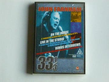 John Farnham - 33 1/3 (DVD), Ophalen of Verzenden, Zo goed als nieuw