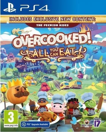 Overcooked - All You Can Eat Edition PS4 Morgen in huis!, 3 spelers of meer, Ophalen of Verzenden, Zo goed als nieuw, Vanaf 3 jaar