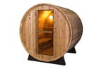 Barrelsauna 245 cm - Rustic Red Cedar, Tuin en Terras, Verzenden, Nieuw