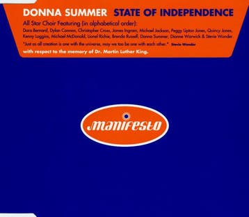 Donna Summer - State Of Independence, Ophalen of Verzenden, Gebruikt