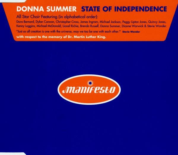 Donna Summer - State Of Independence, Cd's en Dvd's, Cd's | Pop, Gebruikt, Ophalen of Verzenden