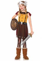 Meisjes Viking Warrior kostuum, Ophalen of Verzenden, Nieuw