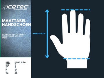 Icetec | Inline skeeler gloves - in 5 maten, Nieuw