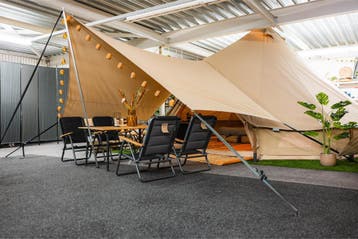 Bell Tent 500 | 5 Personen | €400 Korting, Ophalen of Verzenden, Nieuw, Tot en met 5