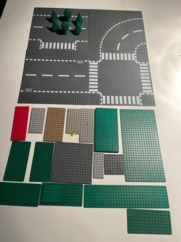 Lego Grondplaten - City - City, Kinderen en Baby's, Speelgoed | Duplo en Lego, Nieuw