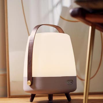 Kooduu Lite-Up PLAY Bluetooth Speaker/Deens Design LED Lamp, Huis en Inrichting, Kunststof, Nieuw, Ophalen of Verzenden, Modern Deens design, oplaadbaar.