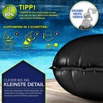 Zwembad kussen - Luchtkussen zwembad - 500 cm - Zwart - Till, Verzenden, Zo goed als nieuw