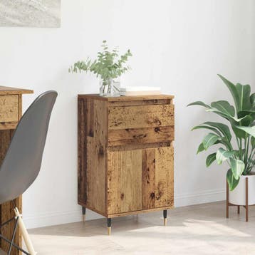 vidaXL Dressoir Oud Hout 40 x 35 x 70 cm Gemonteerd hout en, Verzenden, Nieuw, Overige houtsoorten, Minder dan 50 cm
